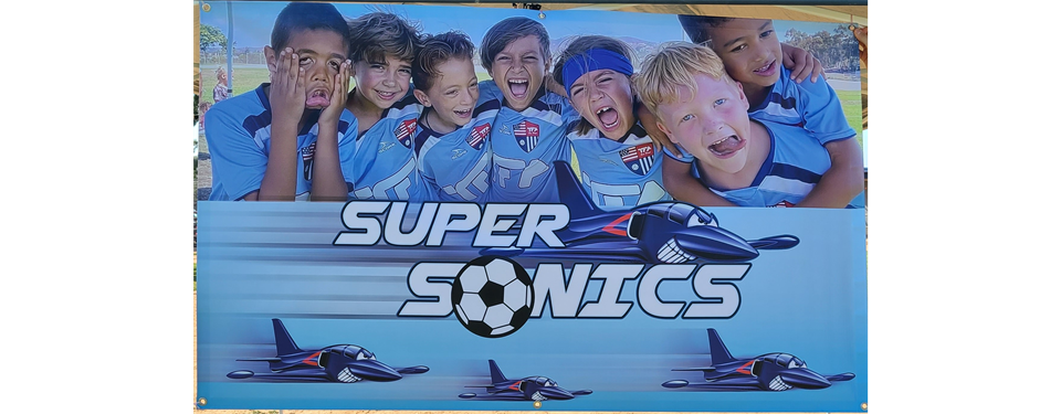 2022 Fall Banner Winner - Supersonics!