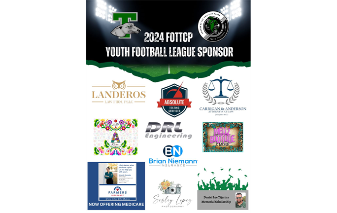 2024 YOUTH FOOTBALL SPONSORS