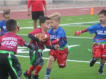 Staunton Parks & Recreation - NFL Youth Flag Football League Boys & Girls  5-12 years old This league is open to anyone ages 5-12 as of 03/1/19. NFL  FLAG, powered by USA