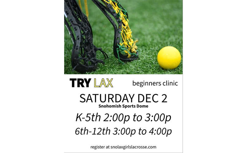 Try Lax!  Saturday, December 2, 2023 2pm-4pm