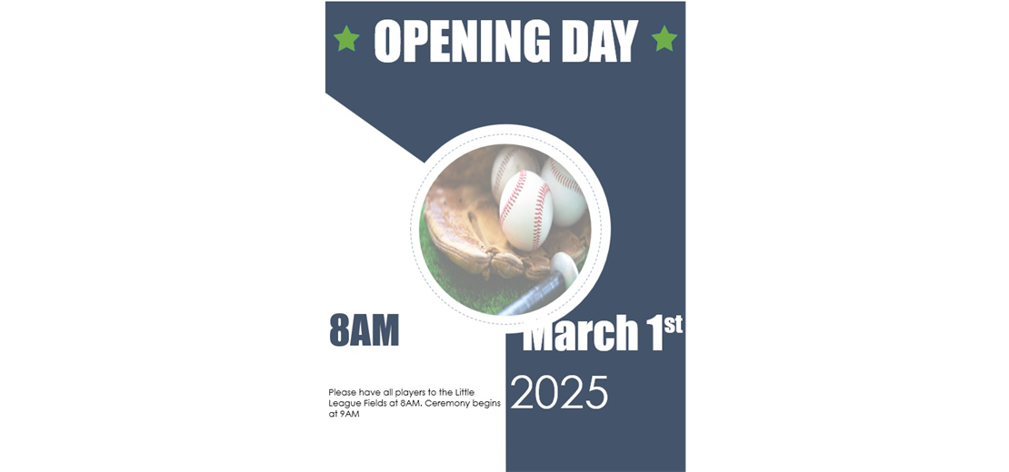 2025 OPENING DAY 