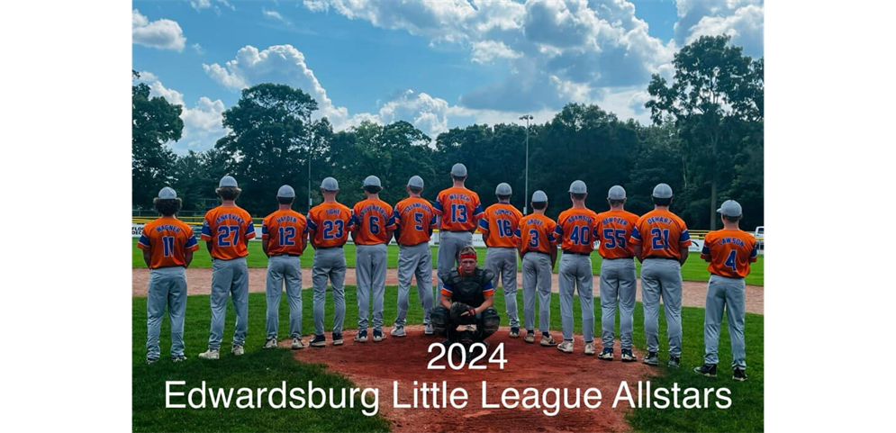 2024 Senior Baseball All Stars District Champs/State Qualifiers