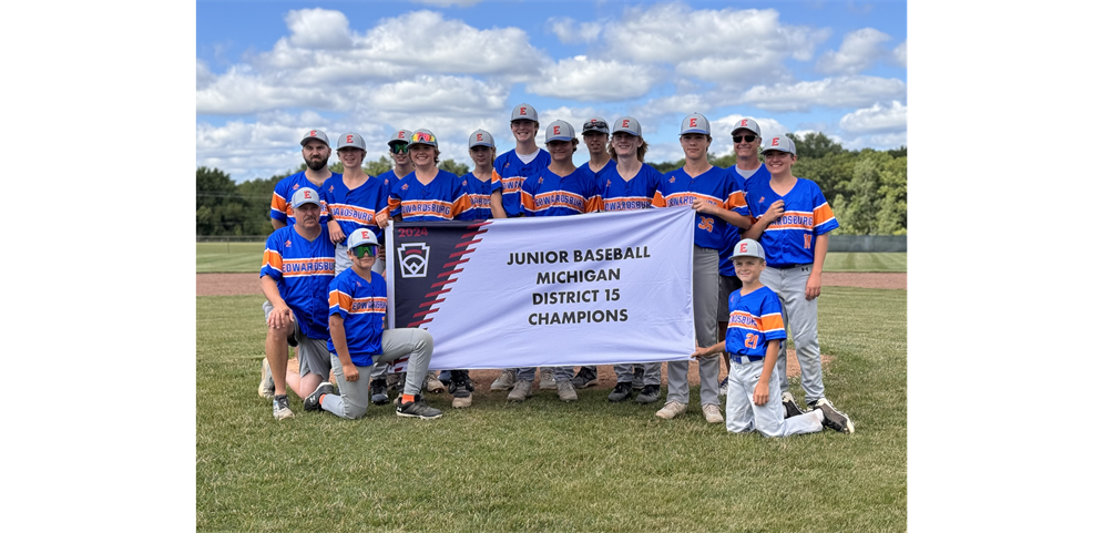 2024 Junior Baseball All Stars District Champs