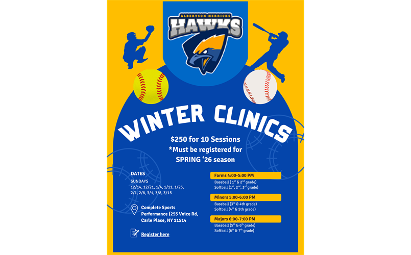 WINTER CLINICS INFORMATION