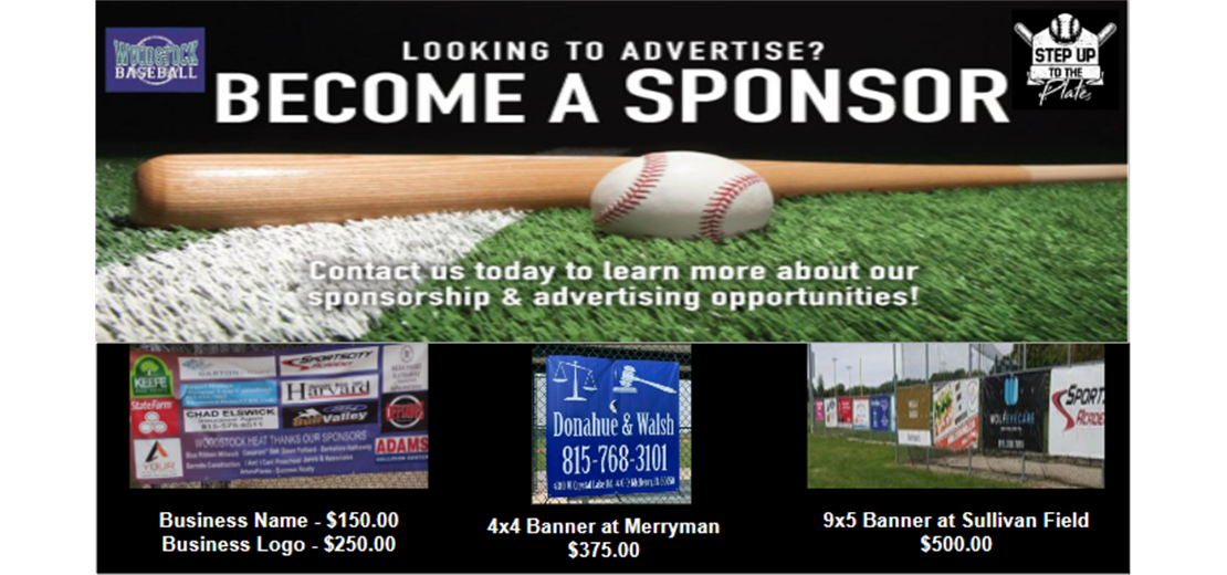 Sponsor Woodstock Little League