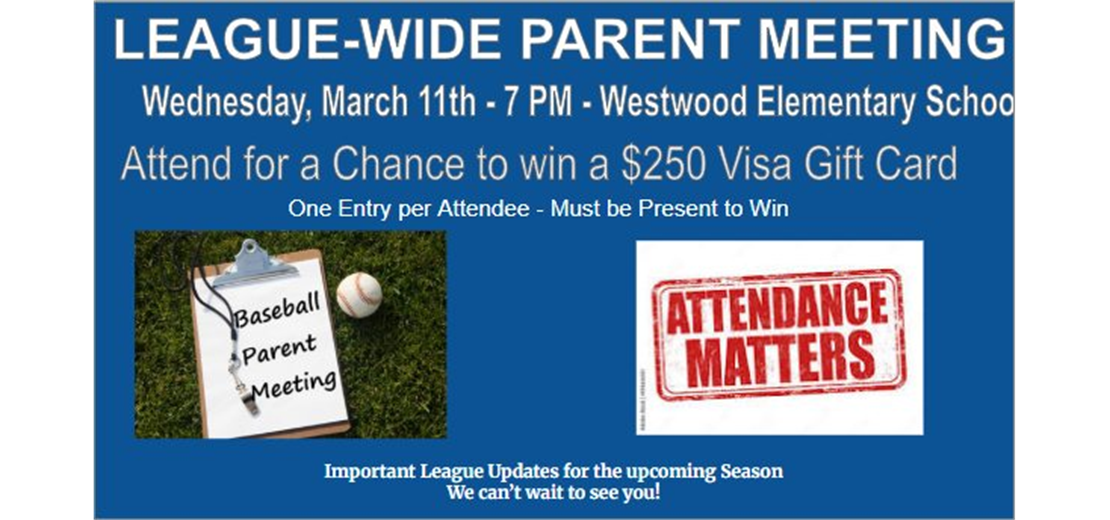 Parent Meeting - Wednesday, March 11th