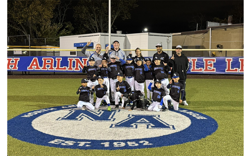 2025 Fall League 8u undefeated Champs 