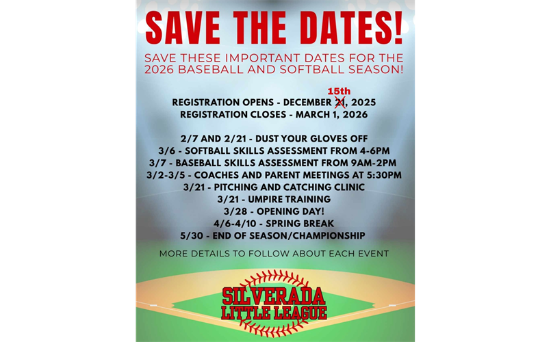 2026 Season Save The Dates