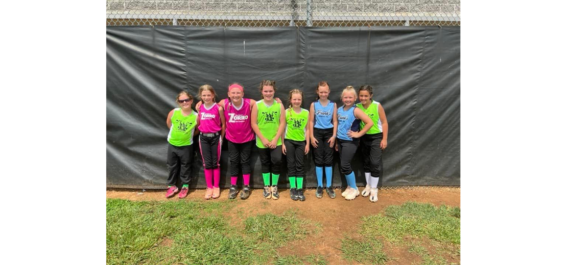 Softball for girls ages 7 to 13 
