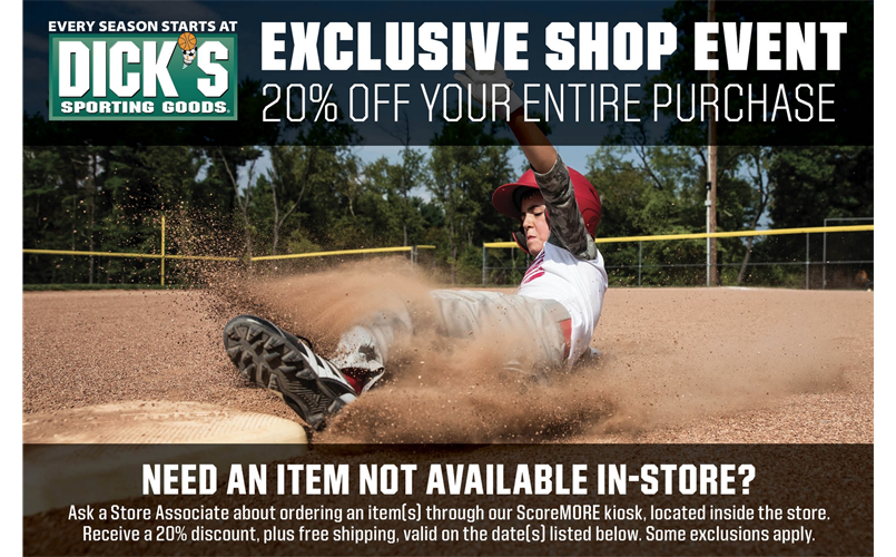 Dick's Shop Event
