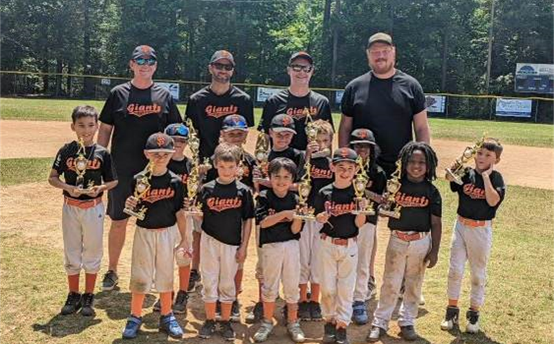 Spring 2023 Rookie Giants - Division Champions