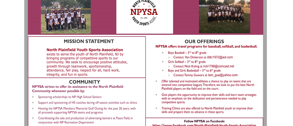 NP Youth Sports Association 