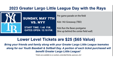 Get Your Tickets For A Fun Family Rays Day!