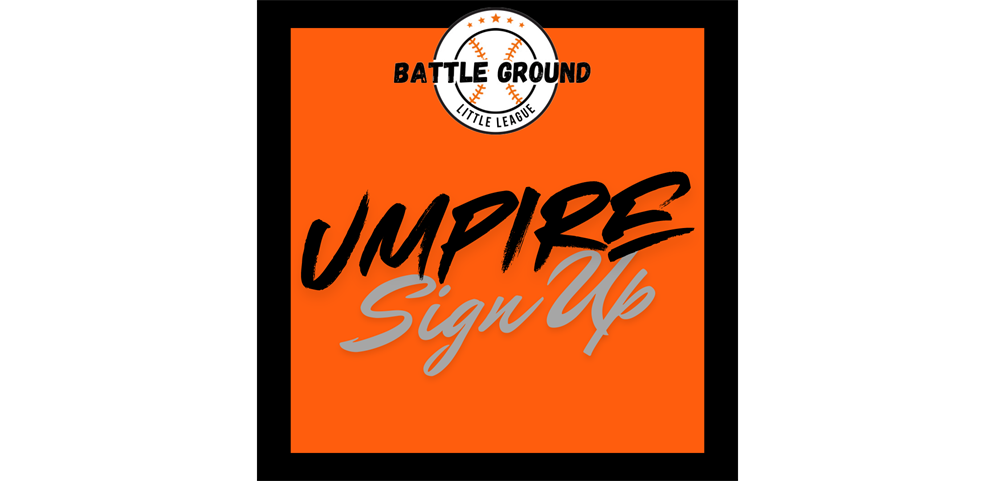 Umpire Sign Up
