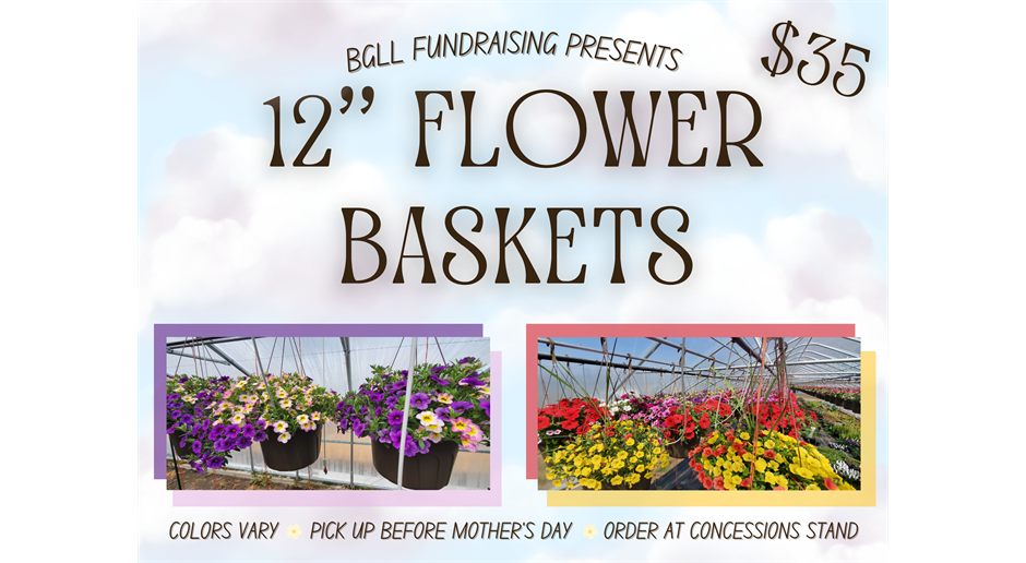 Flower Basket Fundraiser 