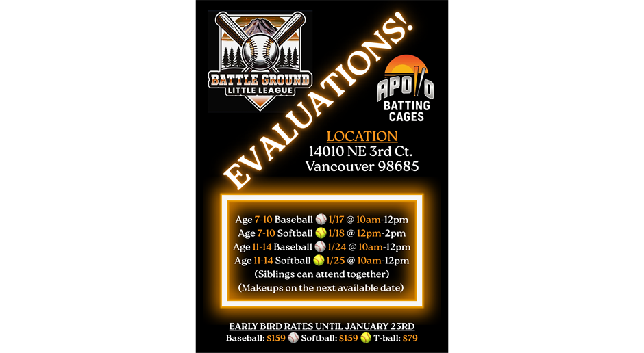 Evaluations are coming up!