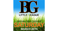 Annual Field Cleanup THIS SATURDAY (3/26)