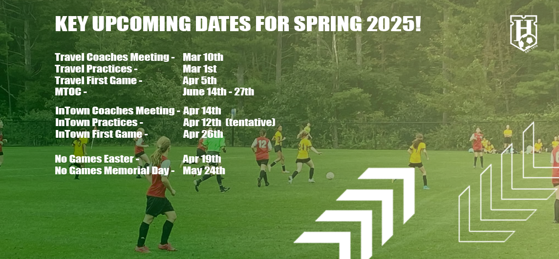 Key Spring Dates!