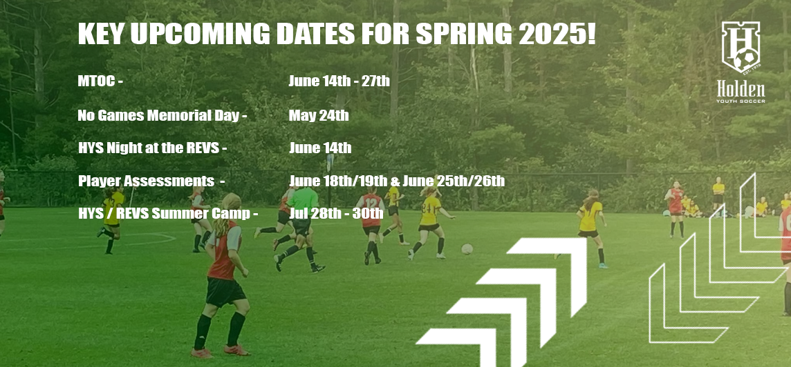 Key Spring Dates!