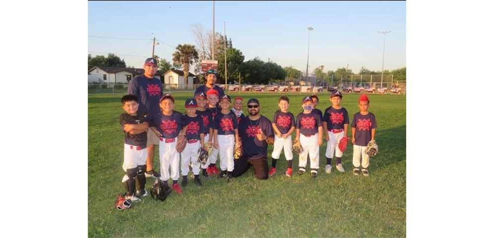 Los Fresnos Falcons Little League Braves Coach Pitch Team