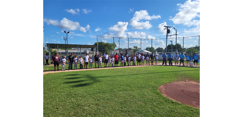 Los Fresnos Falcons Little League Minors All Star Fathers Day