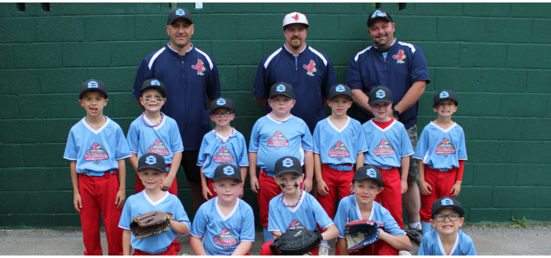 Redbirds win 8U league title