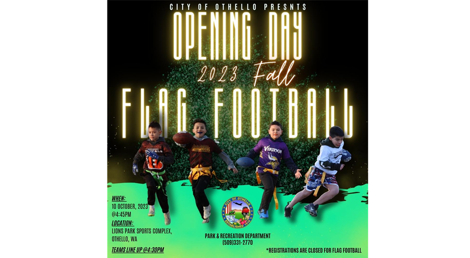 2023 Flag Football Opening Day