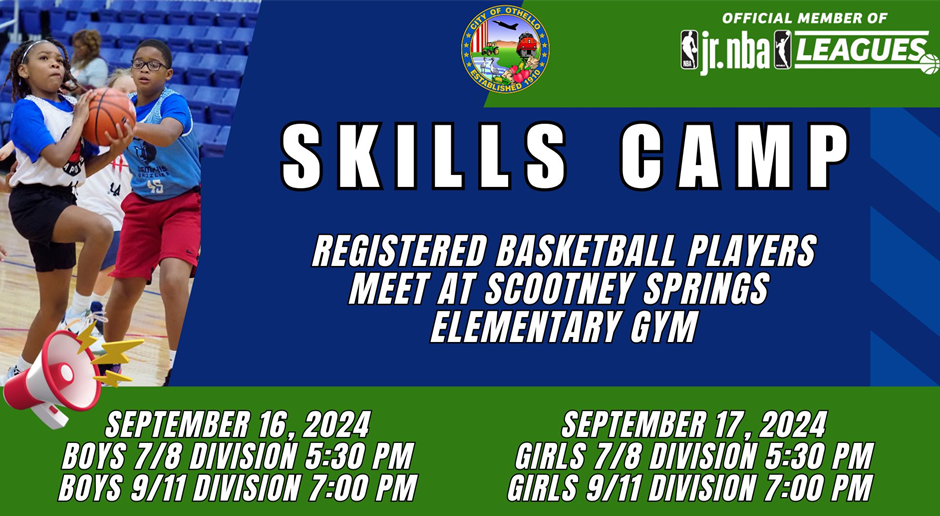 2024 Fall Basketball Skills Camp