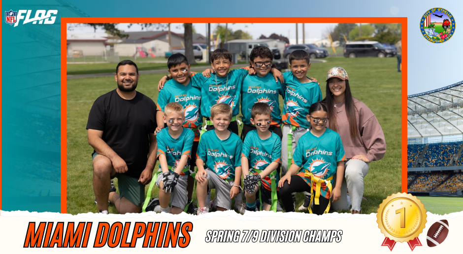 2025 Spring Flag Football 7/9 Champions