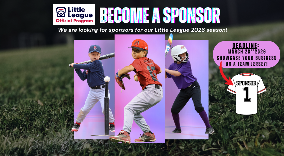 Become A Sponsor!