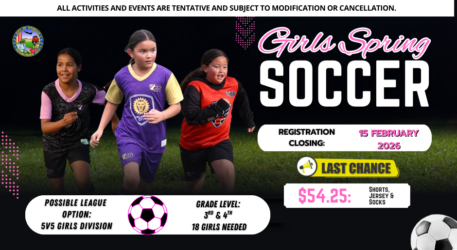 2026 Spring Girls Soccer