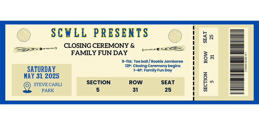 2025 Closing Ceremony Info