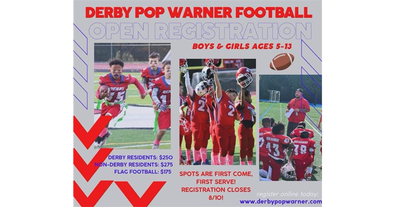 FOOTBALL REGISTRATION IS OPEN FOR THE 2024 SEASON