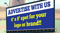 4’ x 8’ Advertisement Board For Your Logo Or Brand