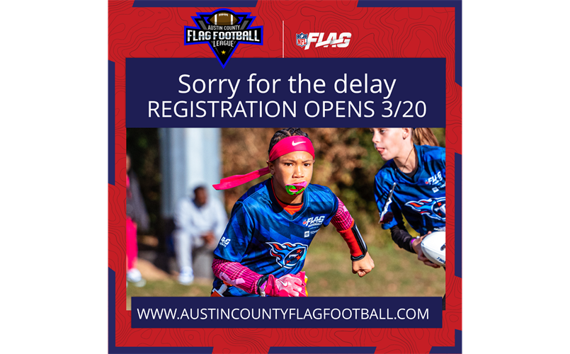 Registration Opens 3/20/2026