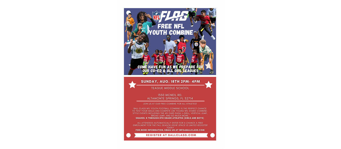 FREE Youth Combine August 18th
