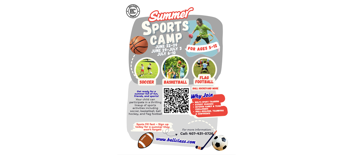 Summer Sports Camp Coming