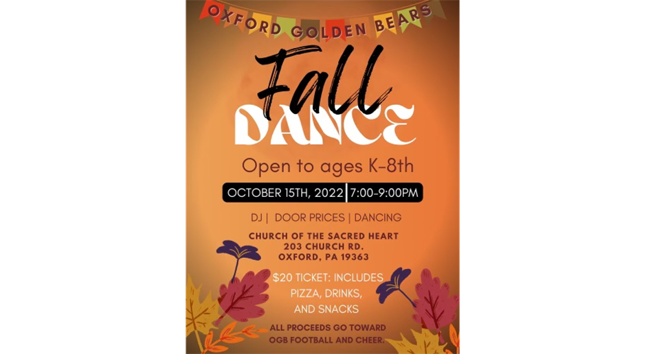 Fall Dance Registration