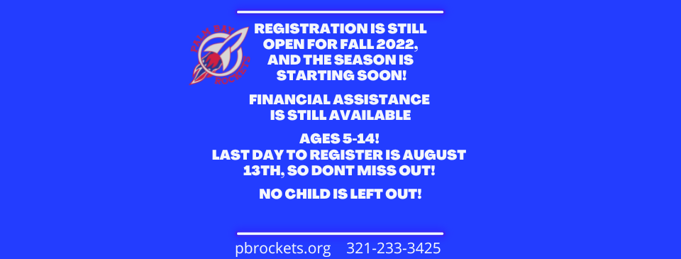 Registration ends Aug 13th!