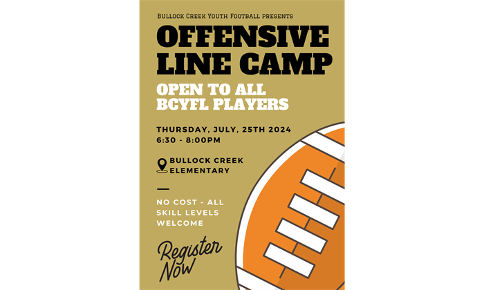 BCYFL Offensive Line Camp 