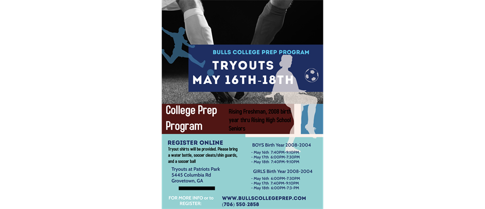 Bulls College Prep Program 2022 Tryouts