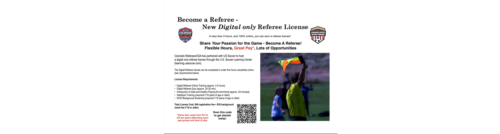Please consider becoming a referee. 