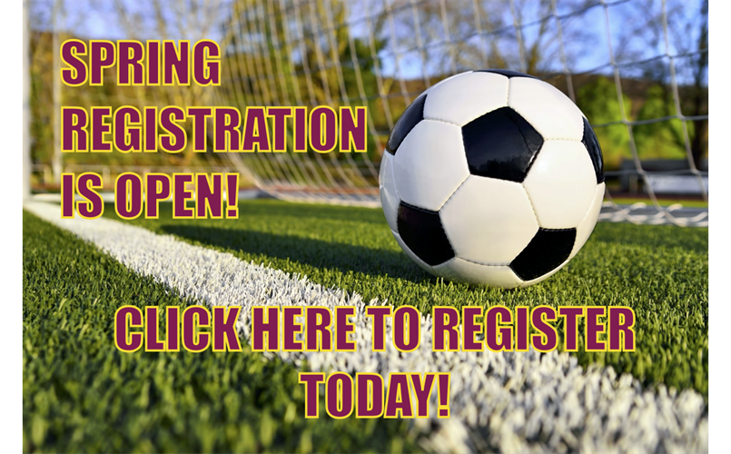Register for Spring 2024 Soccer!