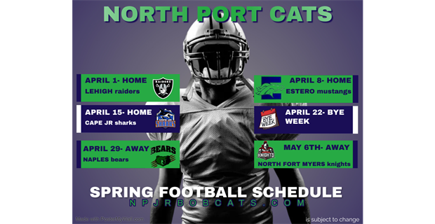 Spring Game Schedule