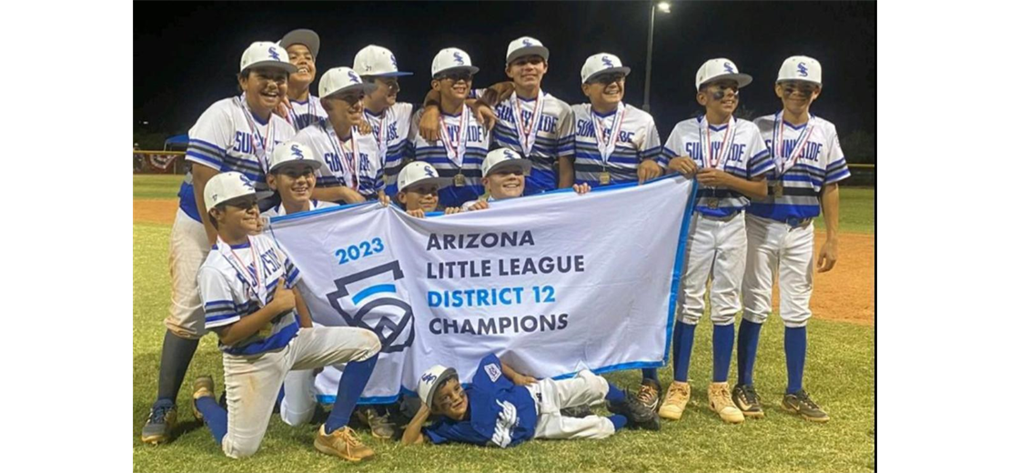 Little League Baseball District Champions for the 5th year in a row!!!