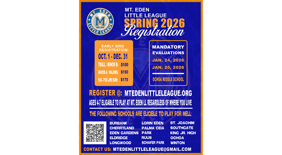 2026 Spring sign-up are live!