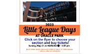 Buy SF Giants Little League Day Tix for May 21!