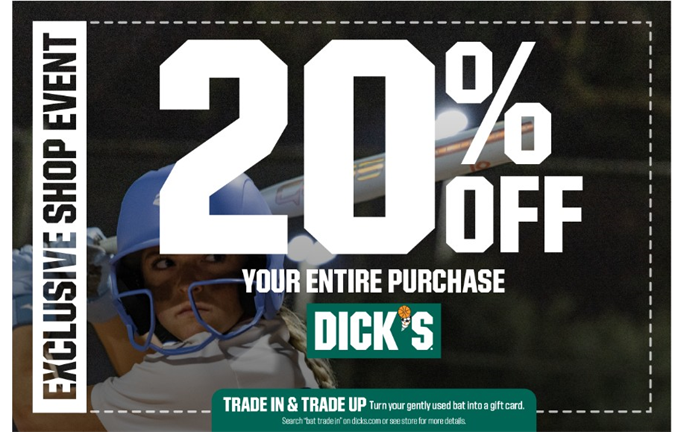 DSG 20percent off THIS WEEKEND ONLY!!