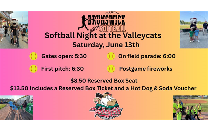Softball Night at the Valleycats