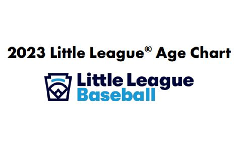 Little League Baseball Age Chart